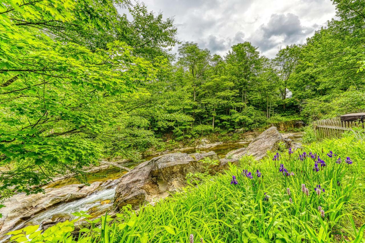 Sugarbush River Home Warren Esterno foto